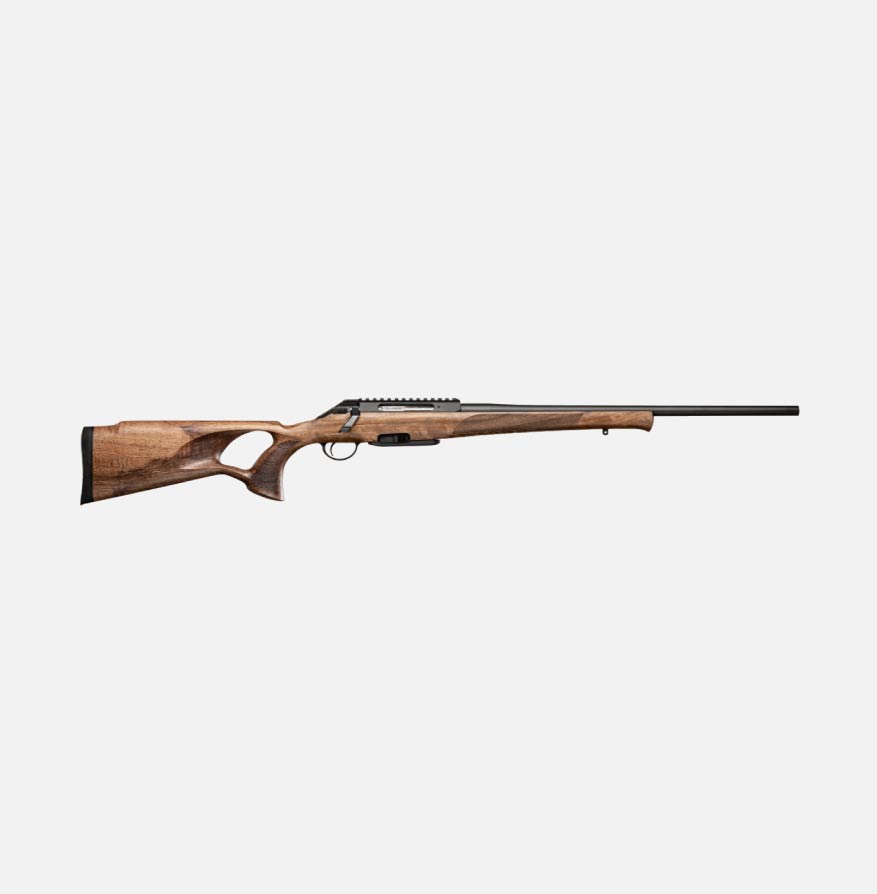 JK G24 Calibre 308 Walnut thumbhole stock